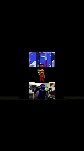 Jump!!! #supermariomaker2 Happy Jump level; high difficulty (sped up for time) #shorts #nintendo