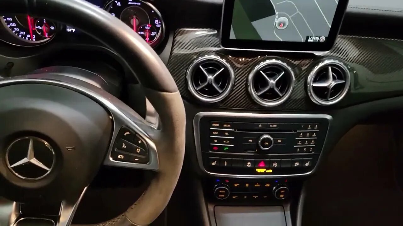 2016 GLA45 24.8k miles, interior show-around