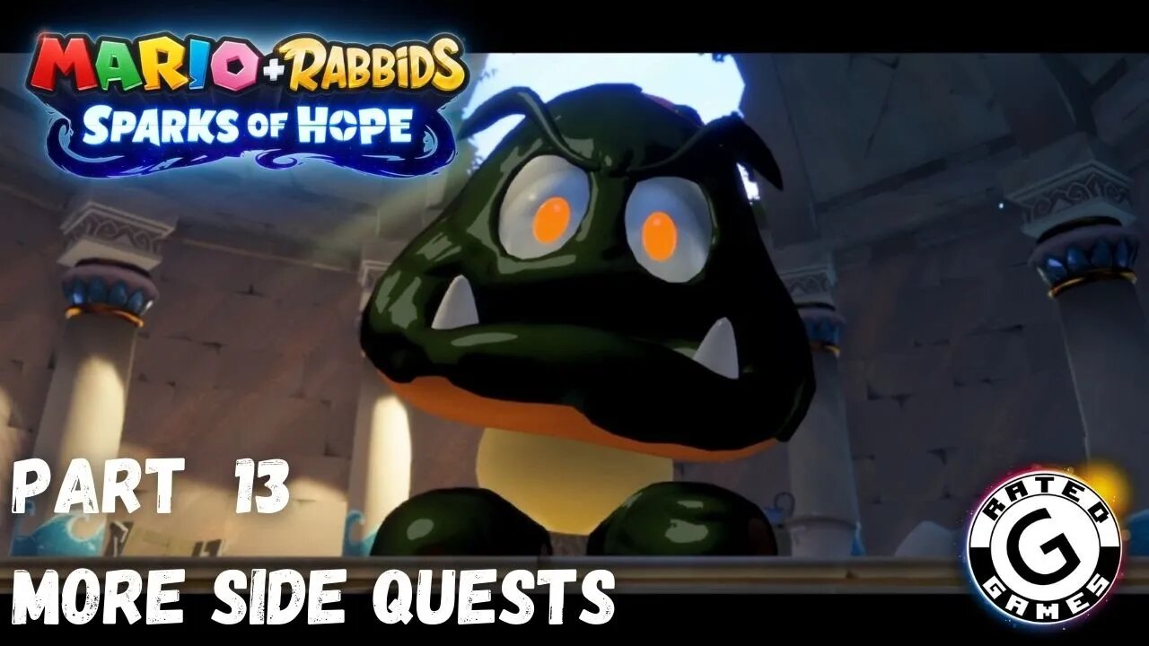 Mario + Rabbids Spark of Hope Gameplay - No Commentary Walkthrough Part 14 - More Side Quests