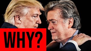 Trump Silent as Bannon Falls On His Sword