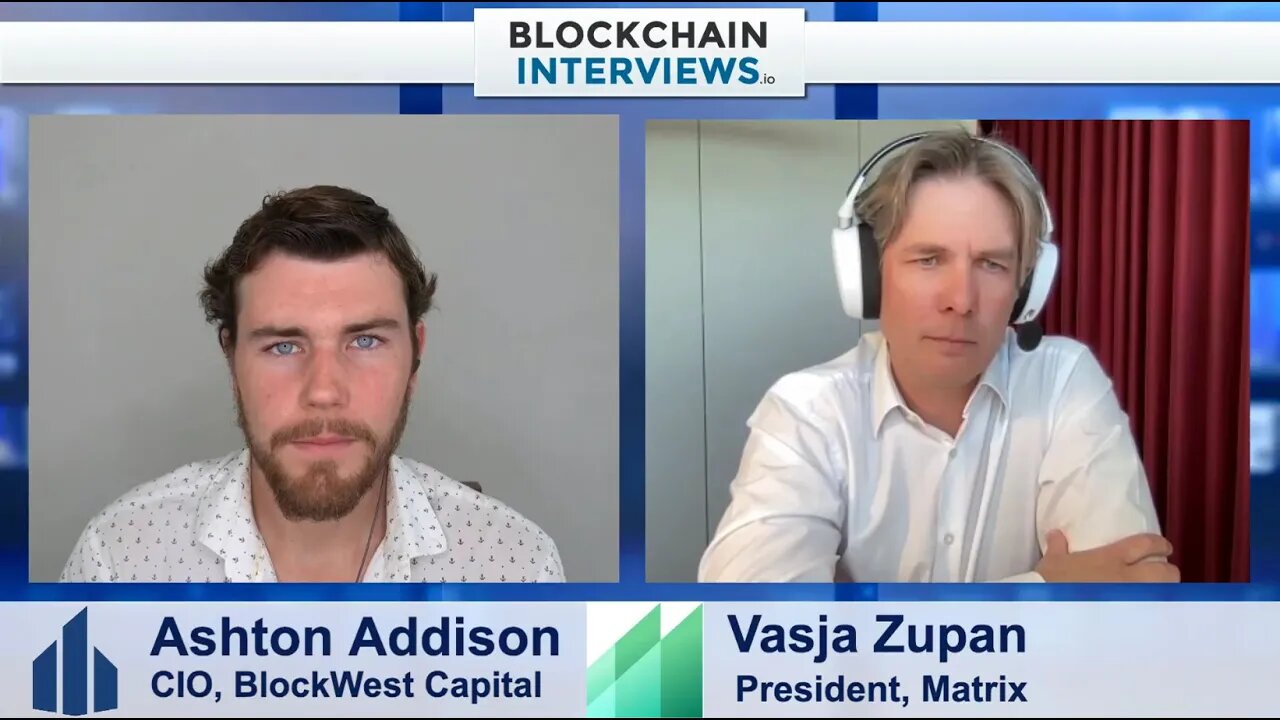 Vasja Zupan, President of Matrix, Regulated Crypto Exchange | Blockchain Interviews