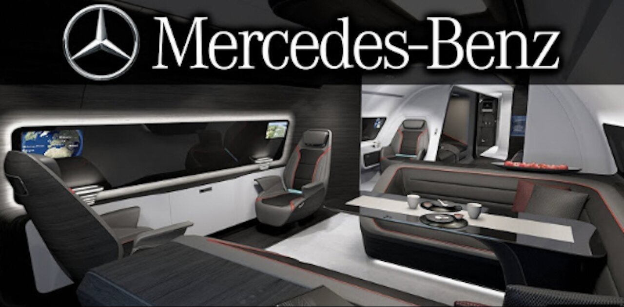 Inside Mercedes's First Private Jet