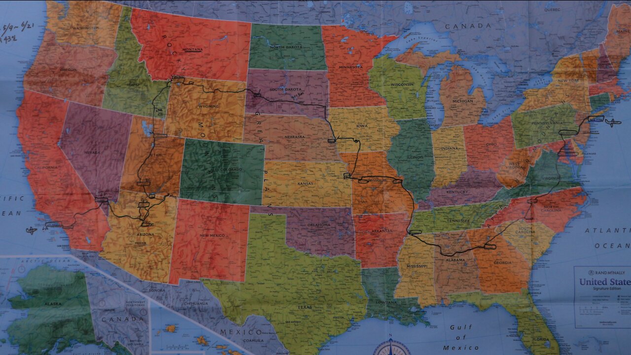 Cross the Unite States with my Wife