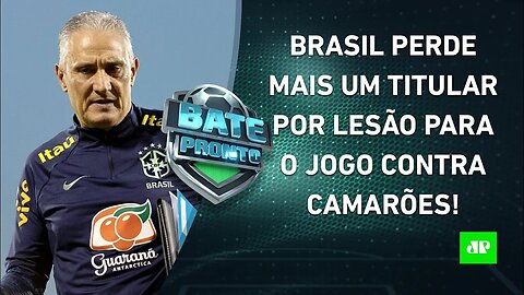 PROBLEMA PARA TITE! Brasil tem MAIS UMA LESÃO na Copa; Holanda e Senegal AVANÇAM! | BATE PRONTO