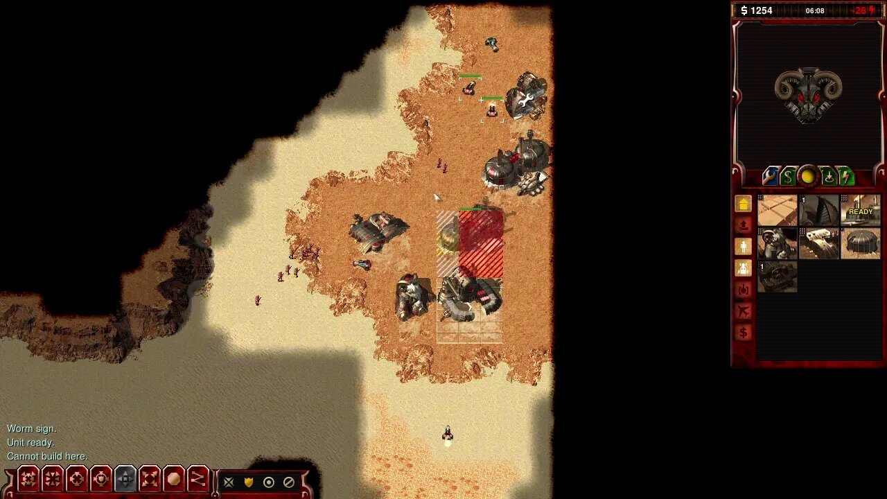 OpenRA, Dune 2000; Harkonnen, missions 2 a&b