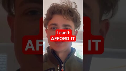 I can’t AFFORD to do it #shorts Check out the full video on my CHANNEL #property