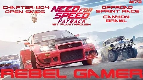 Need for Speed Payback - Offroad Sprint Race: Canyon Brawl (#72) - XBOX SERIES X