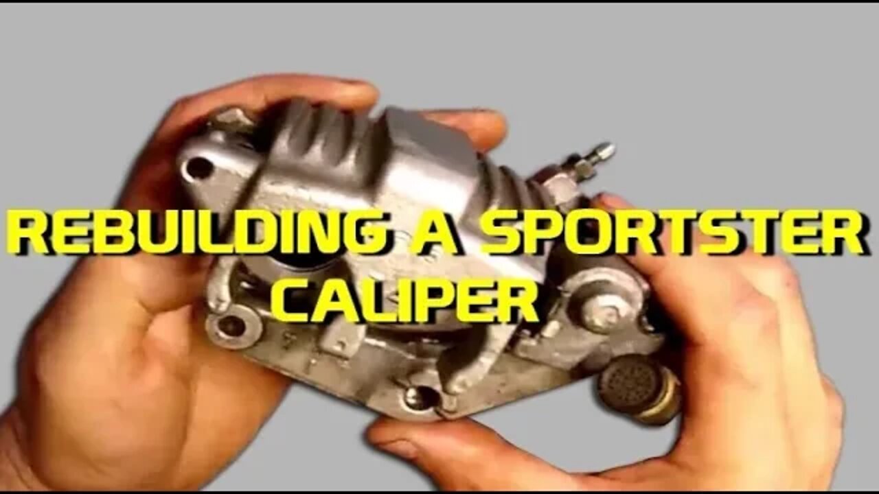 Rebuilding a Harley Davidson 1200 Sportster Brake Caliper