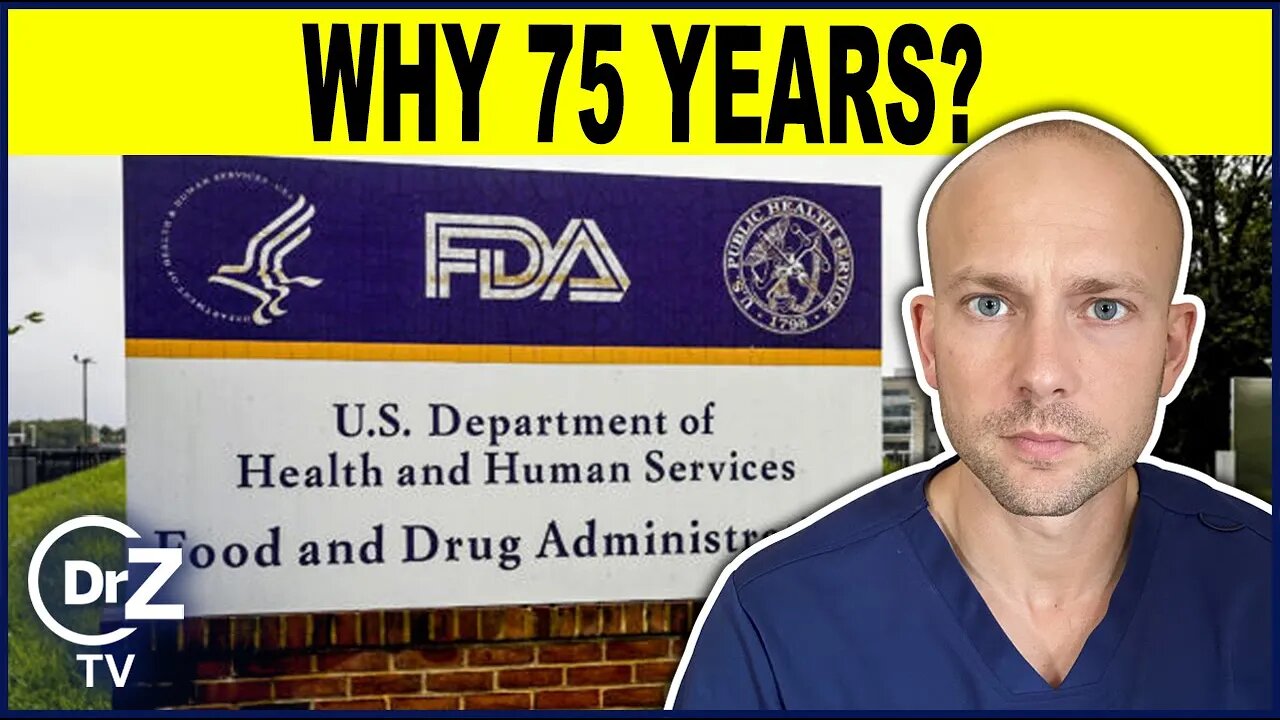 Breaking News: FDA Requests 75 Years of Secrecy For C*vid Data