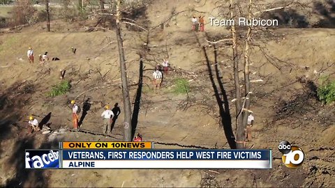 Team Rubicon cleans up after West Fire