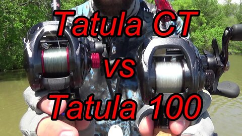 Daiwa Tatula CT vs Tatula 100