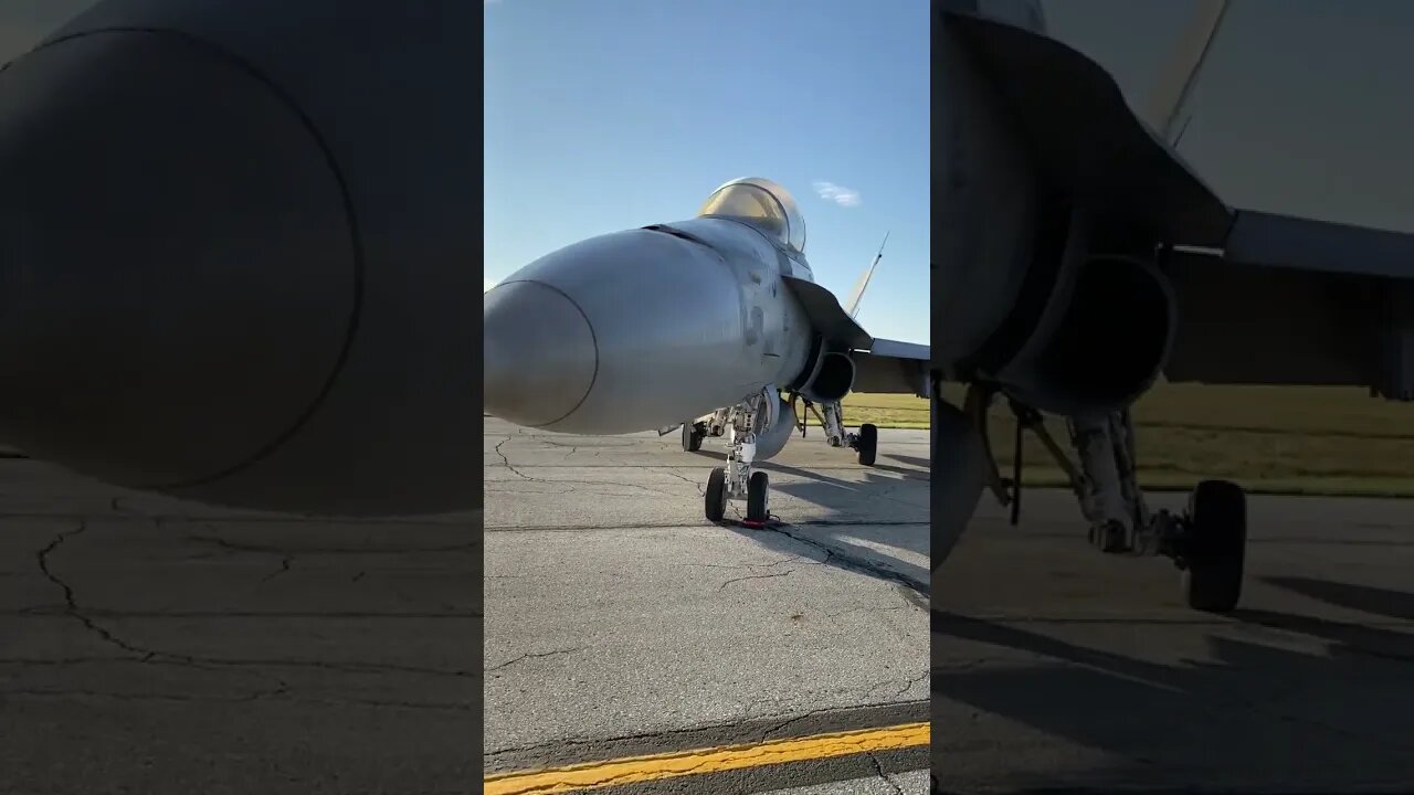 The Marines are here. #F18 #classic #fighterjet
