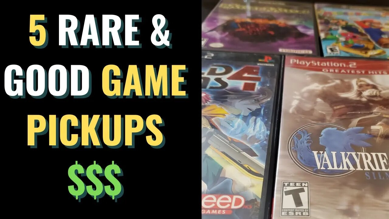 5 RARE and GOOD Retro Game Pickups (Gamecube, Xbox 360, PS2) - Game Pickups Episode 11