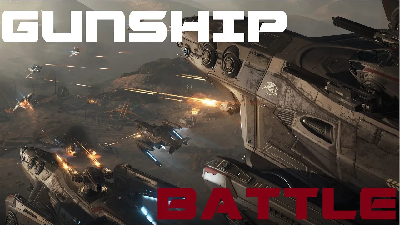 Gunship PVP Battle - Star Citizen Gameplay