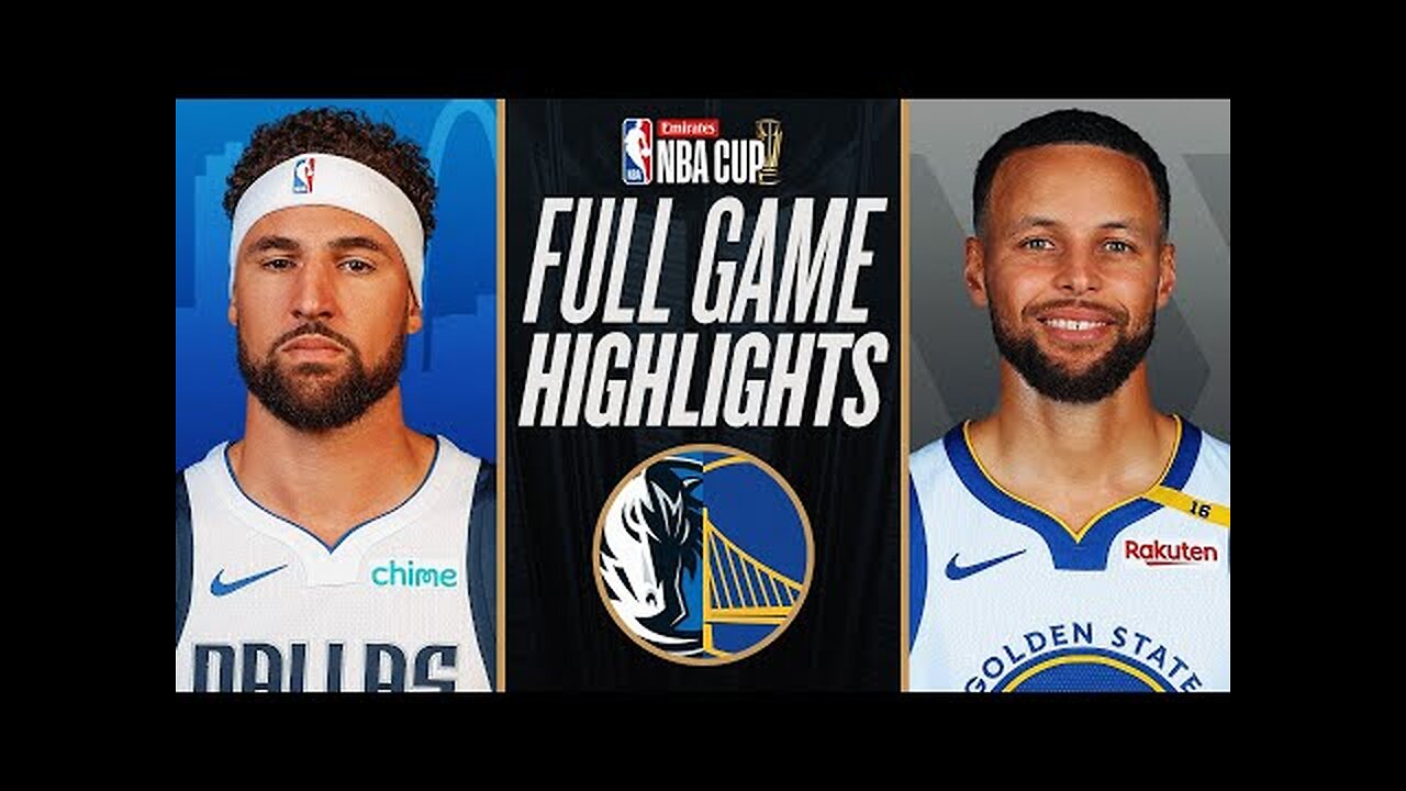 MAVERICKS at WARRIORS | EMIRATES NBA CUP 🏆 | FULL GAME HIGHLIGHTS | November 12, 2024