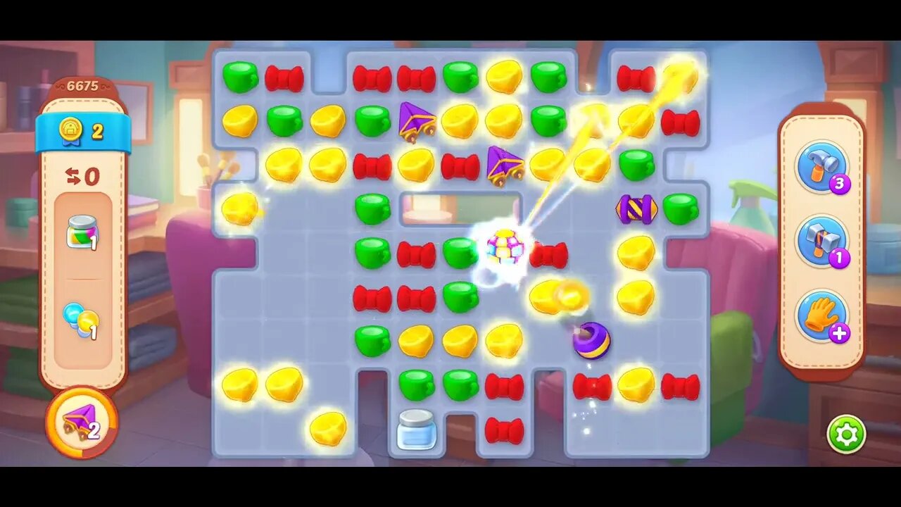 Playrix Homescapes Gameplay Walkthrough Level 6675