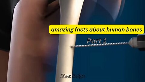 3 amazing facts about human bones - part 1