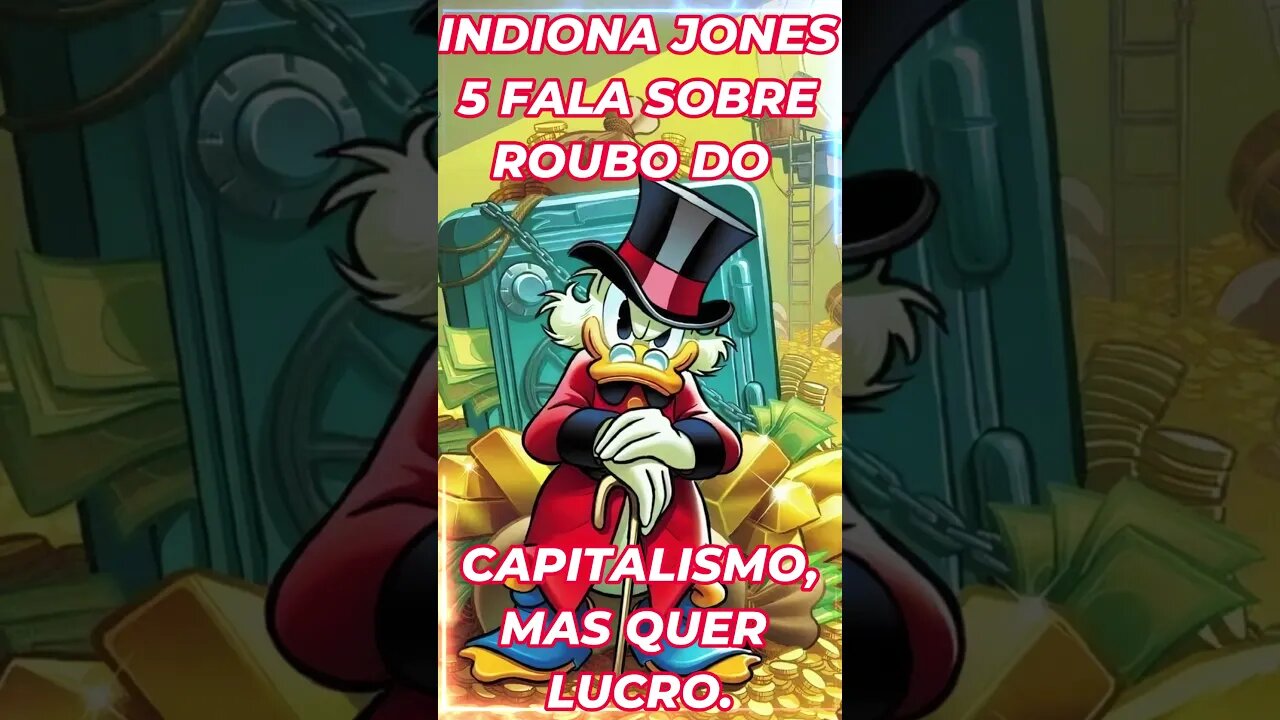 O novo #indianajones terá um diálogo horrível sobre #capitalismo e quebra a cara da #disney #short