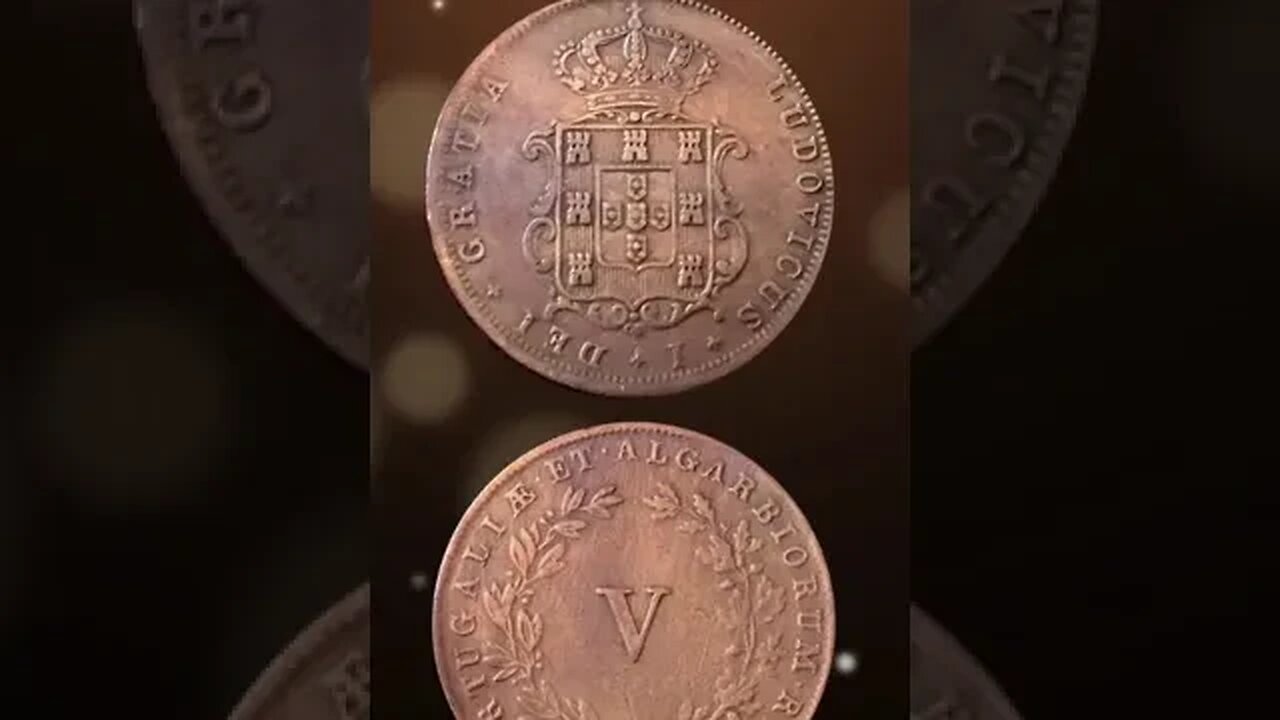 Portugal 5 Reis 1875. #shorts #viral #coinnotesz