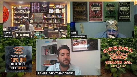 Reiner Lorenzo of HVC Cigars, I'd Tap That Cigar Show Episode 229