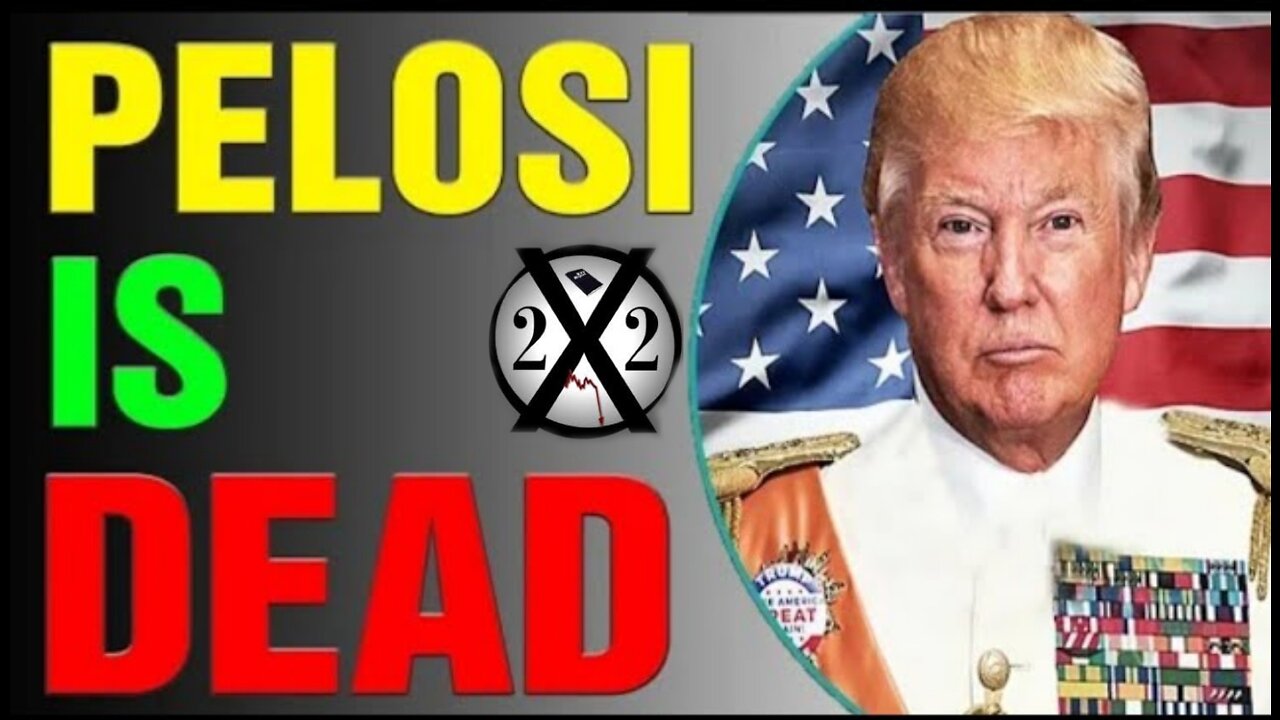 X22 Report Today Update April 13,2022 , Pelosi Is Dead ?