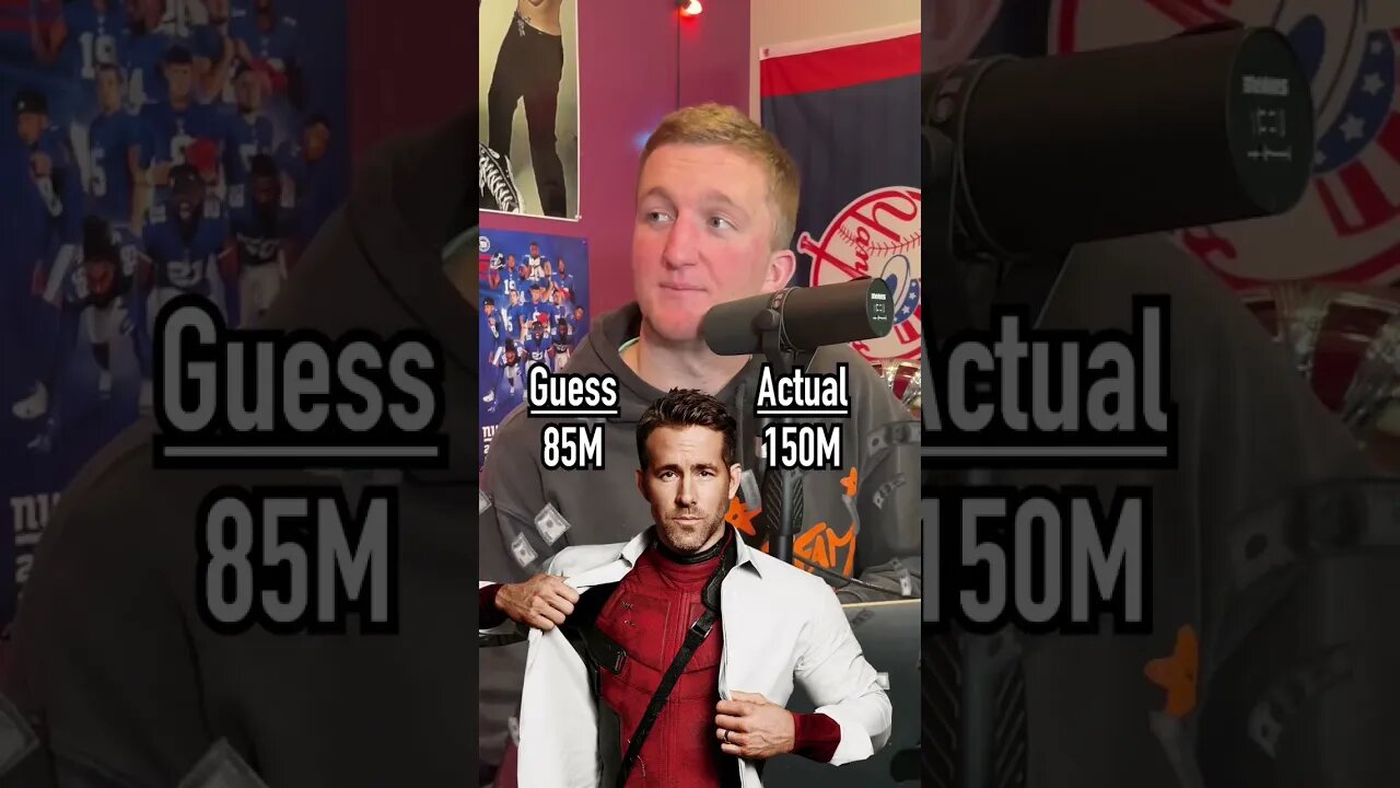 What’s Ryan Reynolds Net Worth and More! How’d You Do? #shorts