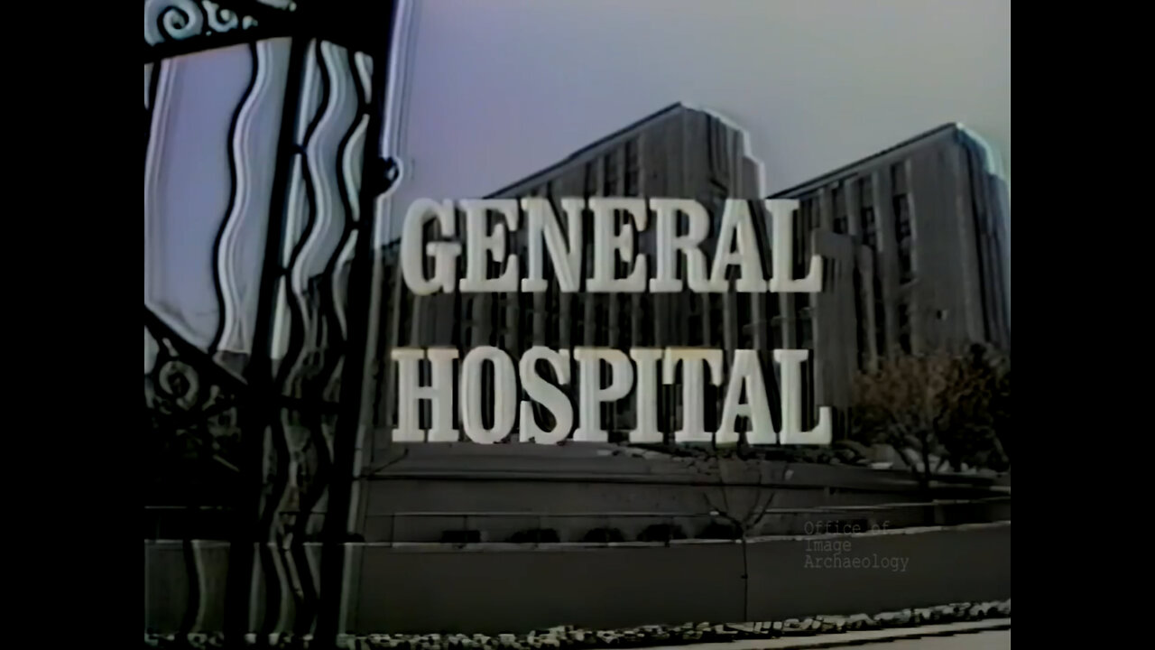 1990, GENERAL HOSPITAL, soap opera with original 1990 commercials