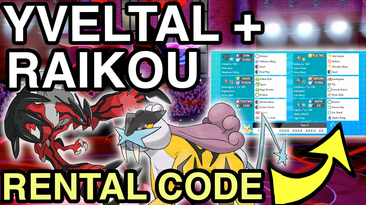 It's time for Yveltal + Raikou • VGC Series 8 • Pokemon Sword & Shield Ranked Battles