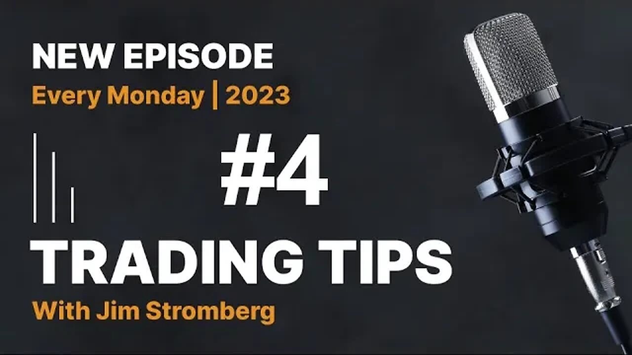 #04/23 Trading Tips With Jim Stromberg | Quarter Result Week!