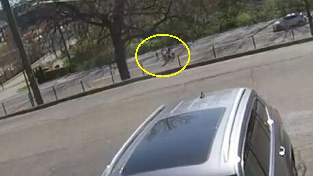 Video shows kids flee through woods during Nashville shooting