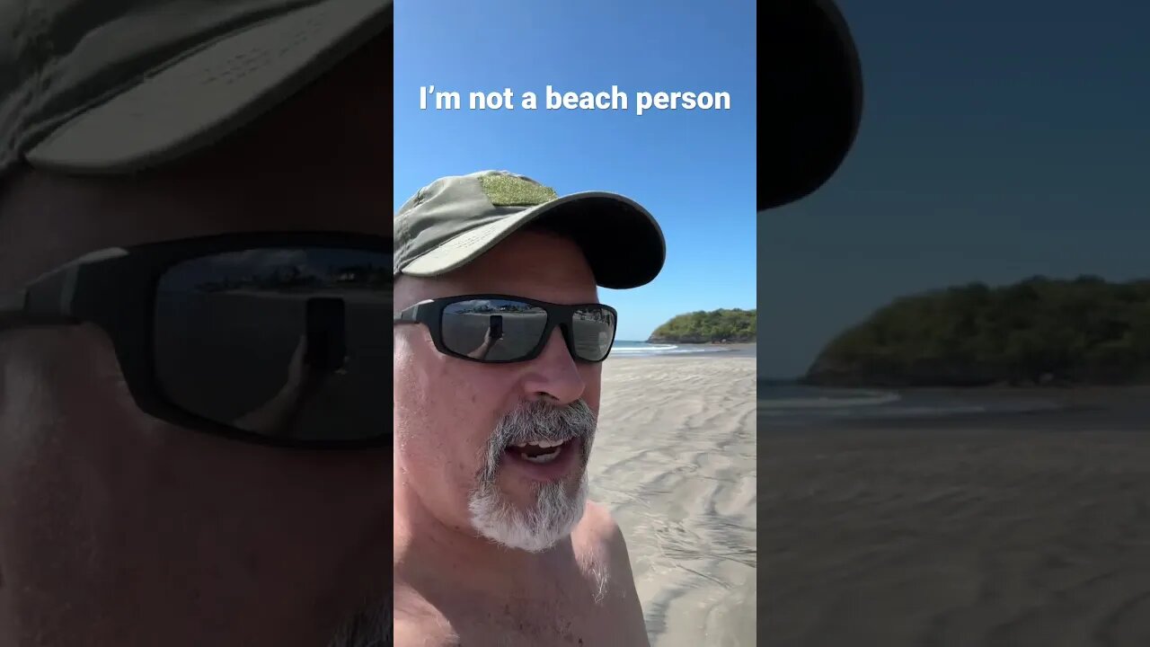 I’m not a beach person