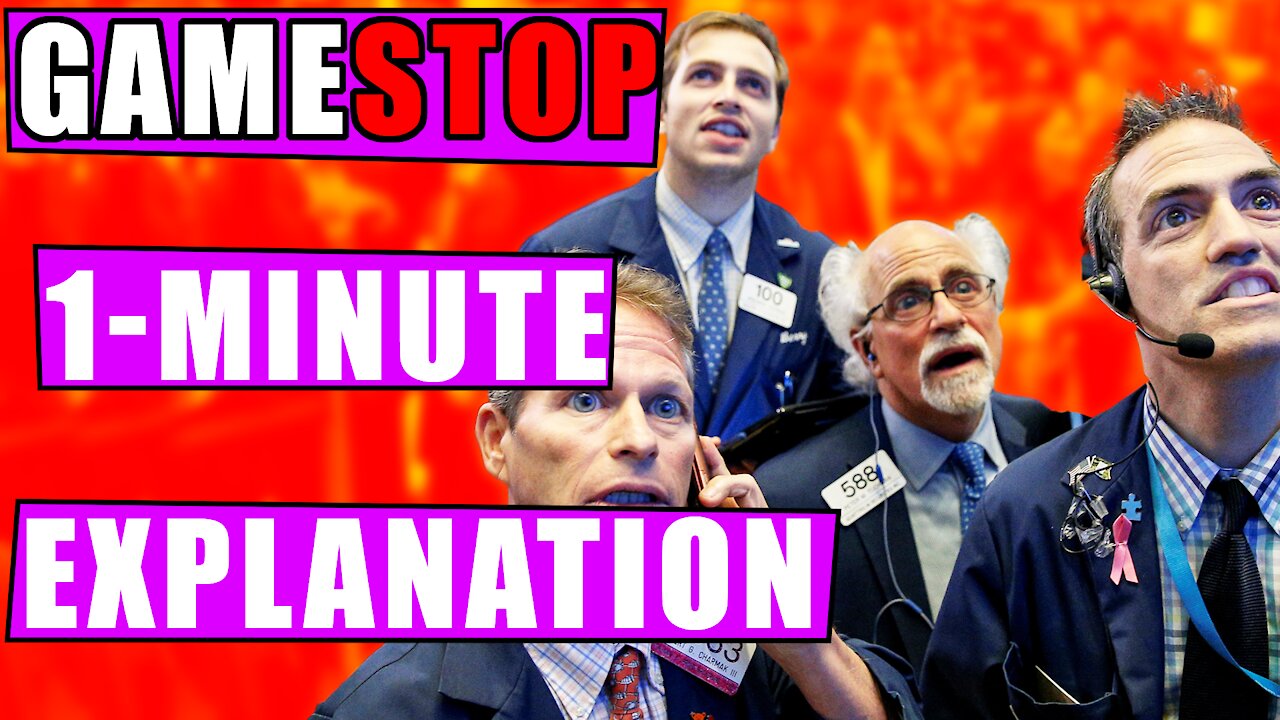 GameStop and Robinhood Fiasco 1-Minute Explanation – Dom B