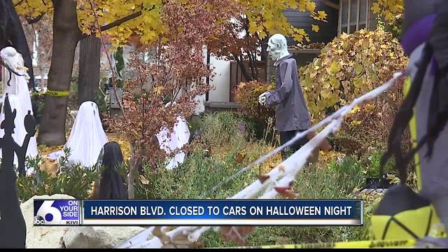 Boise’s popular Harrison Boulevard to be shut down for Halloween event