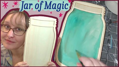 Painting A Jar of Magical Creatures