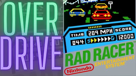 Rad Racer (NES) Playthrough- EVERY TRACK AND FINISH!! 🏁