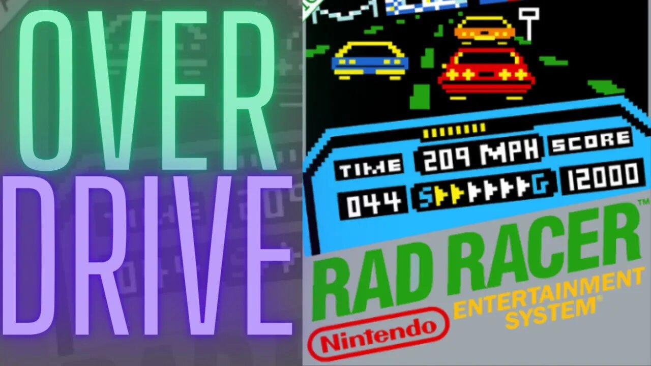 Rad Racer (NES) Playthrough- EVERY TRACK AND FINISH!! 🏁