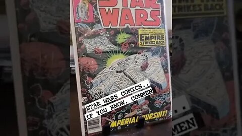 Star Wars vintage comic books