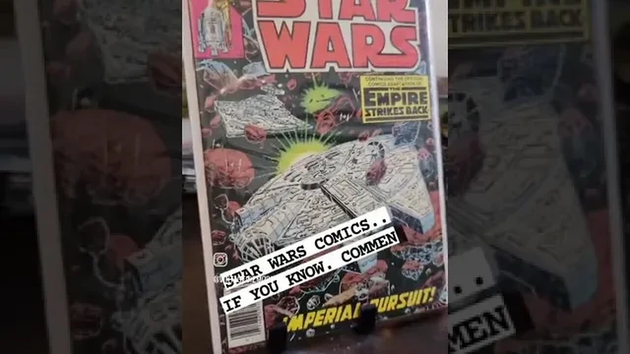 Star Wars vintage comic books
