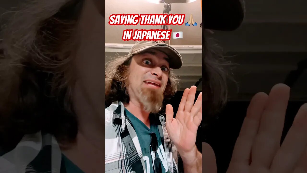 3 easy ways to say thank you in Japanese #japanese #japan #language