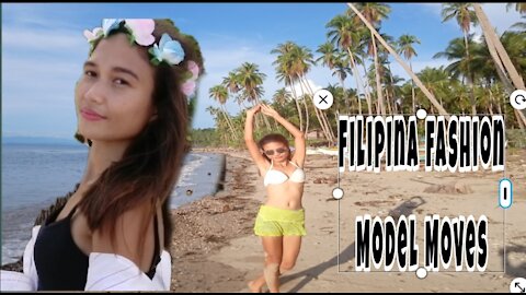 Filipina fashion Model Moves