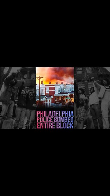 Philly Police Bombed Entire Block 💣 #shorts