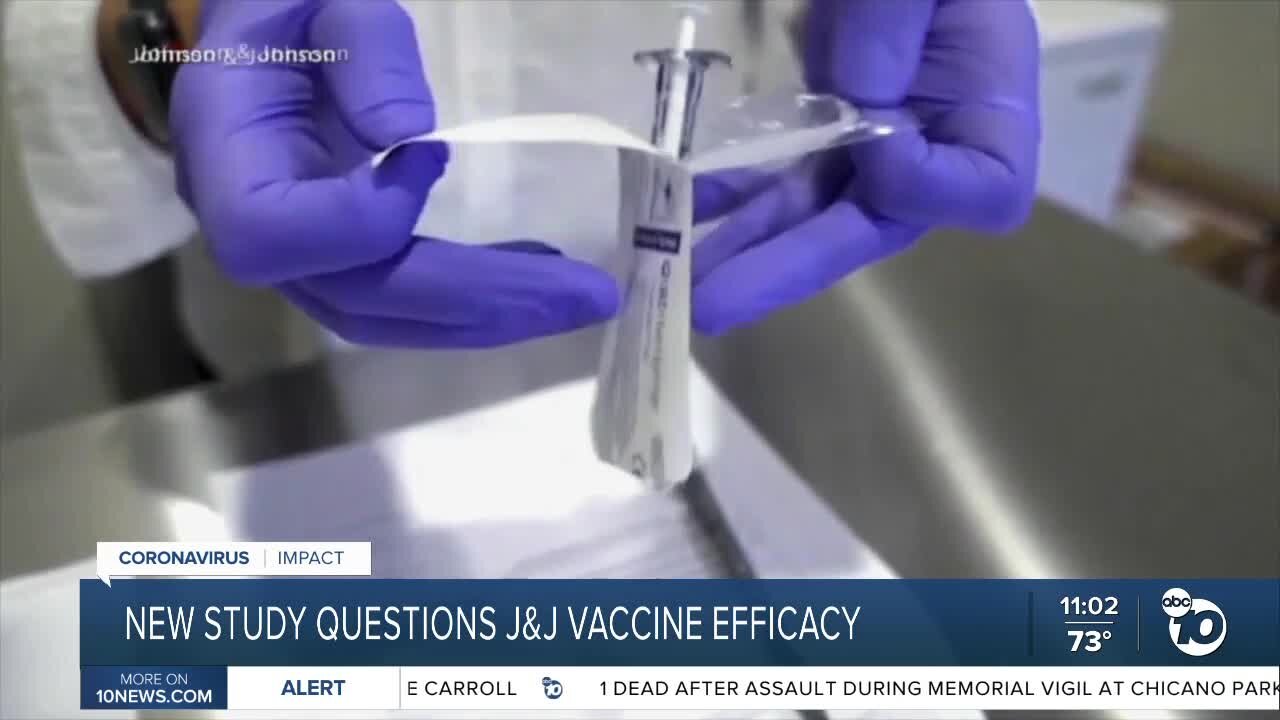 News study questions Johnson & Johnson vaccine's efficacy against the delta variant