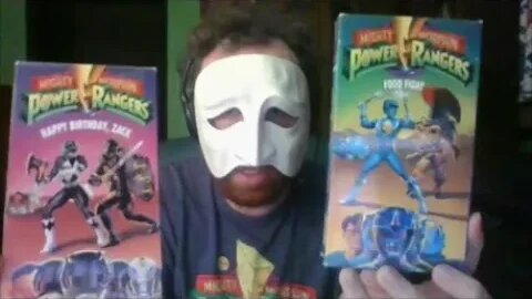 Movie Fan Talks Power Rangers VHS Tapes