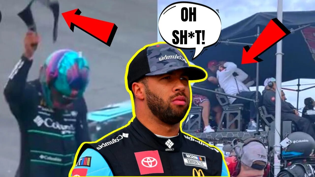 Bubba Wallace THROWS TANTRUM As Michael Jordan Goes VIRAL With FRUSTRATION over His NASCAR Crash!