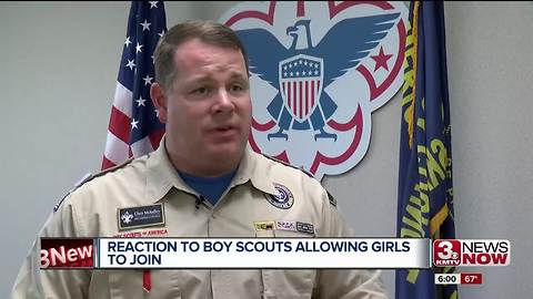 Omaha reacts to Boy Scouts allowing girls