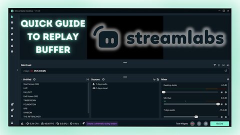 Replay Buffer. The Most Essential Gaming Feature. Perfect For Shorts | Streamlabs Tutorial