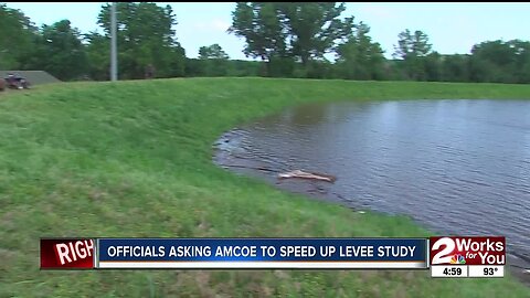 Officials asking to speed up levee study