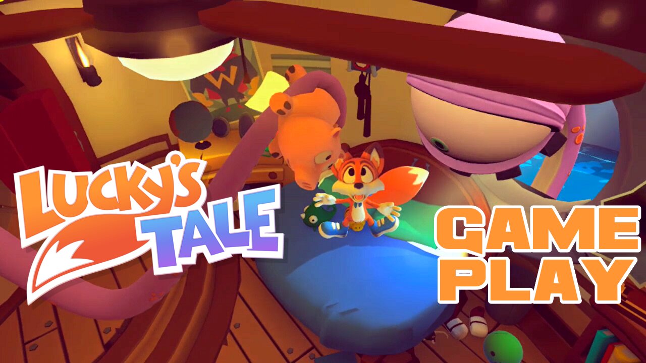 🥽👾🎮 Lucky's Tale - Oculus Quest 2 Gameplay 🎮👾🥽 😎Benjamillion