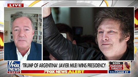 Piers Morgan: Argentina Elected Its Own Donald Trump