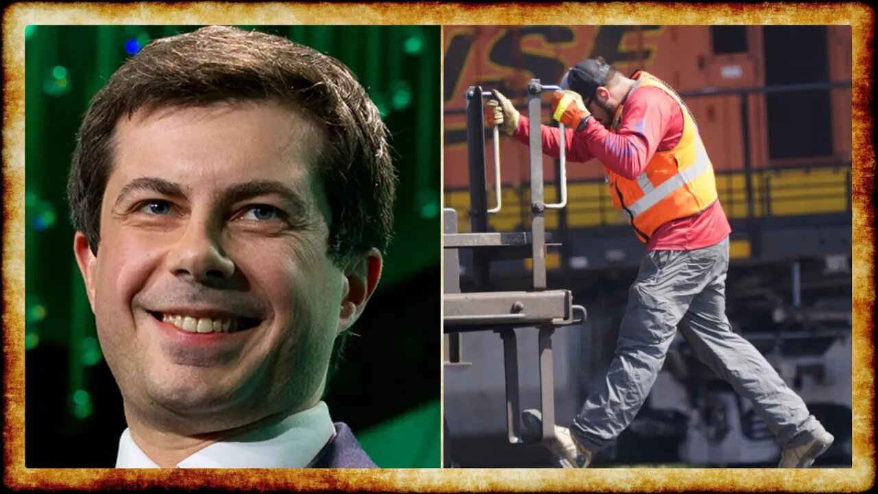 Pete Buttigieg GASLIGHTS Unions as Biden Crushes Strike